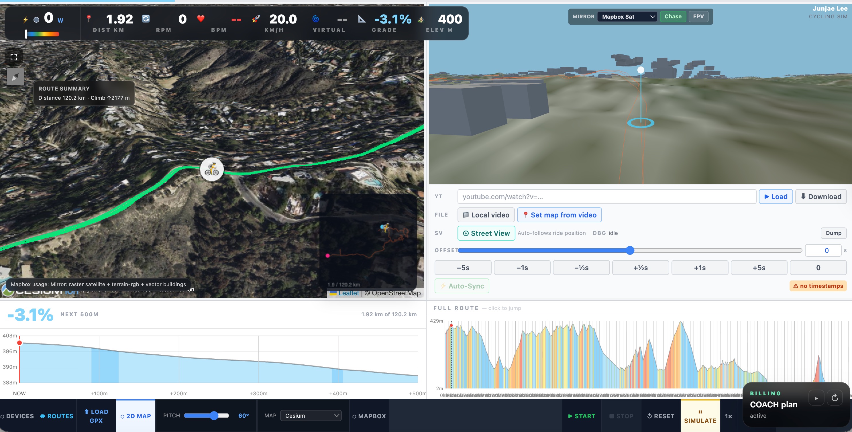 Cycle Simulator screenshot 3
